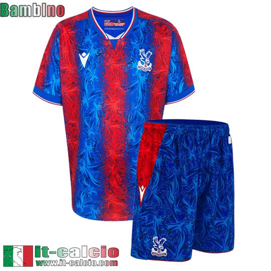 Maglia Calcio Crystal Palace Prima Bambini 24 25