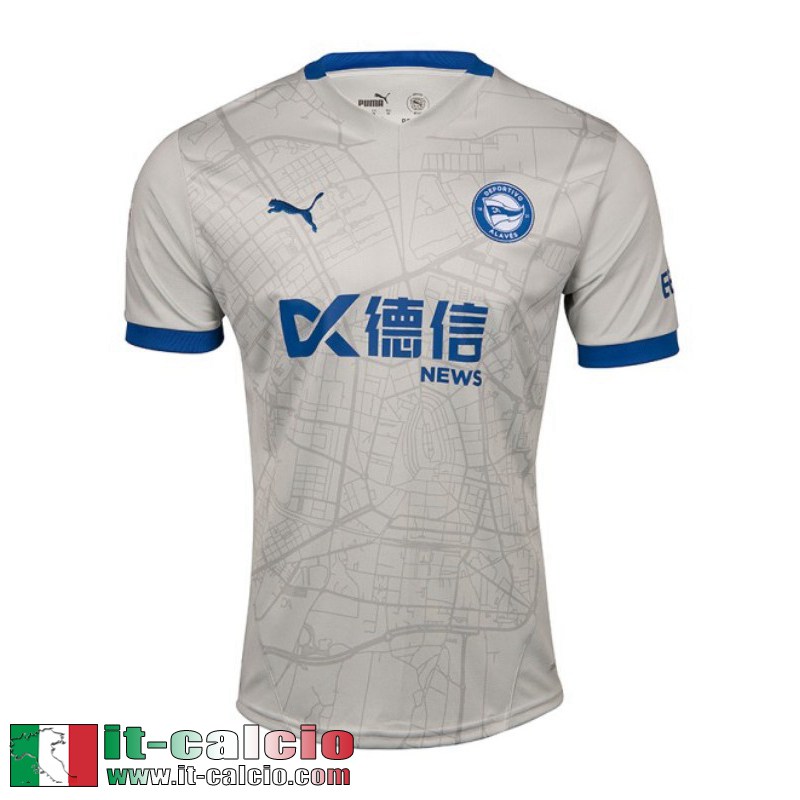 Maglia Calcio Deportivo Alaves Seconda Uomo 24 25