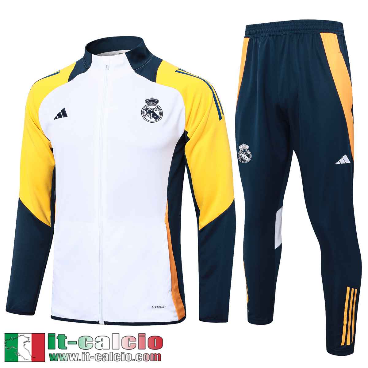 Full-Zip Giacca Real Madrid Uomo 24 25 B181