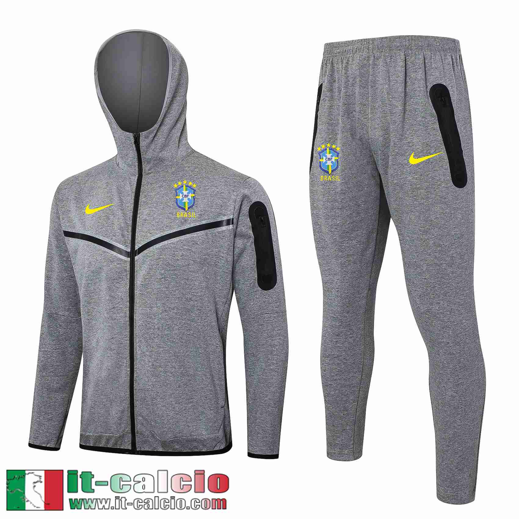 Full-Zip Giacca Brasile Uomo 24 25 B189