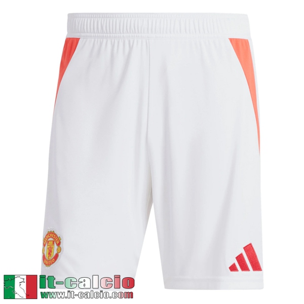 Pantaloncini Calcio Manchester United Prima Uomo 24 25 P459