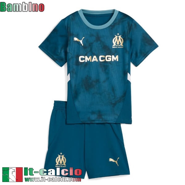 Maglia Calcio Marsiglia Seconda Bambini 24 25