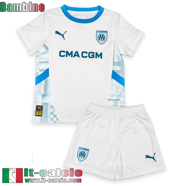 Maglia Calcio Marsiglia Prima Bambini 24 25