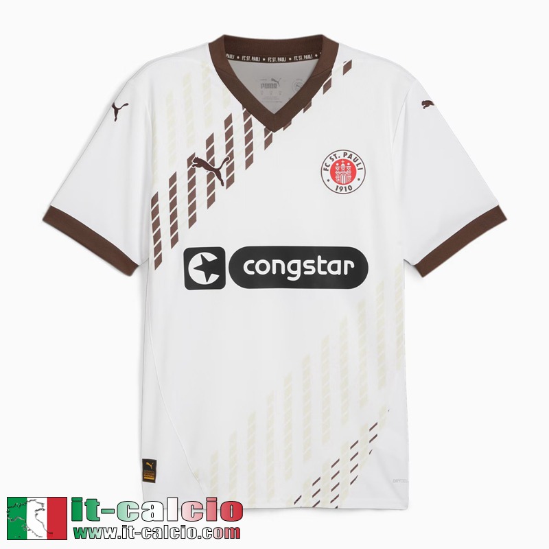 Maglia Calcio St Pauli Seconda Uomo 24 25