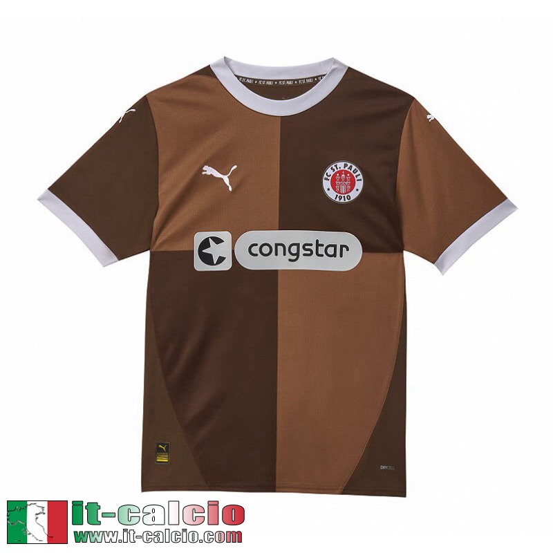 Maglia Calcio St Pauli Prima Uomo 24 25