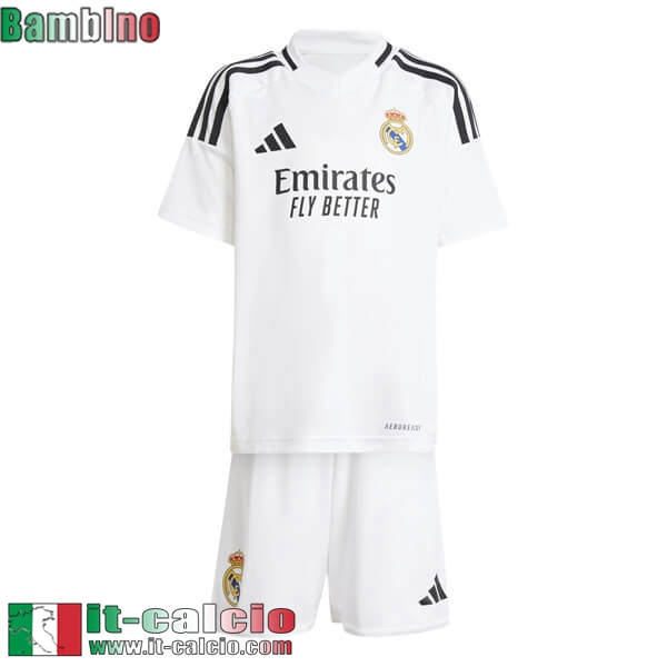 Maglia Calcio Real Madrid Prima Bambini 24 25