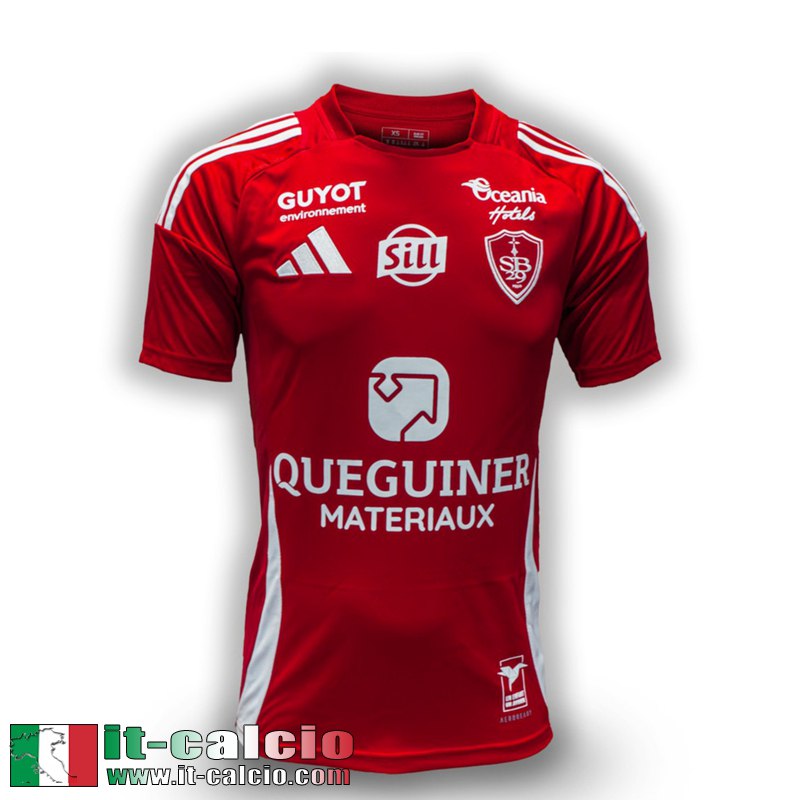 Maglia Calcio Stade Brestois Prima Uomo 24 25