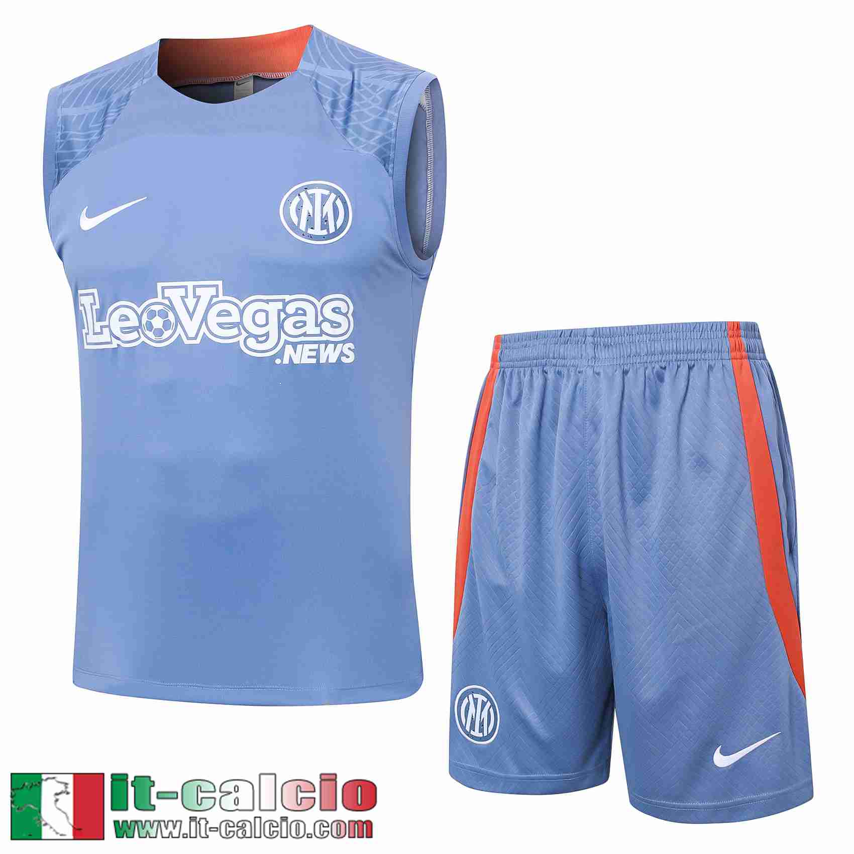 Maglietta Senza Maniche Inter Milan Uomo 2425 H98