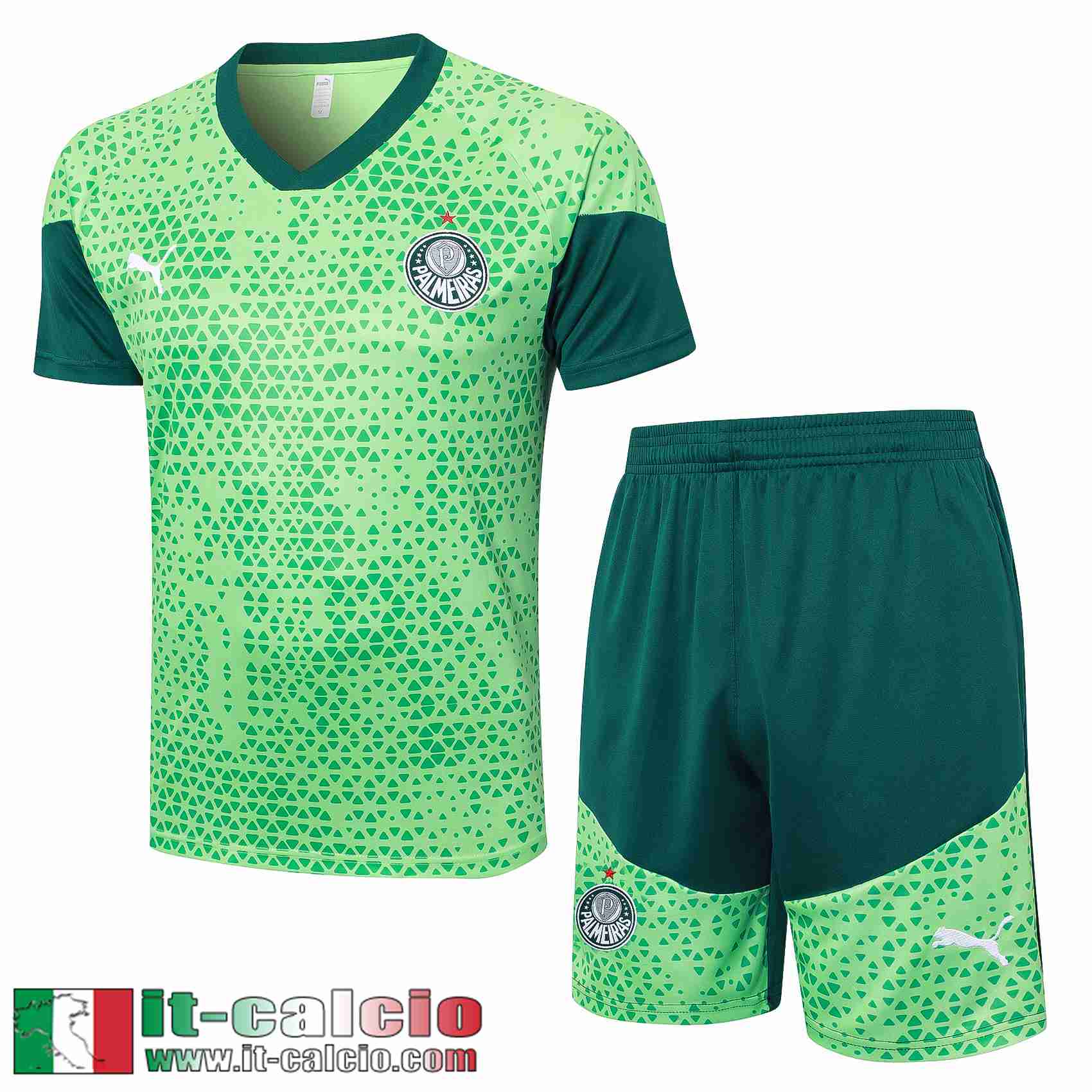 Magliette a Maniche Corte Palmeiras Uomo 2425 H143