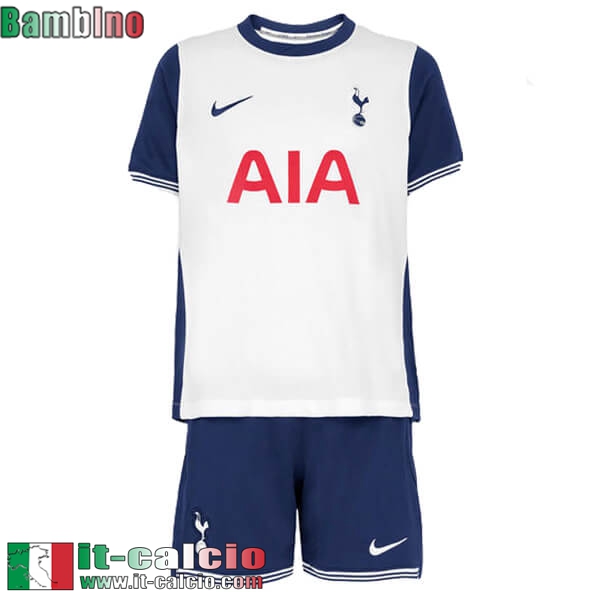 Maglia Calcio Tottenham Hotspur Prima Bambini 24 25