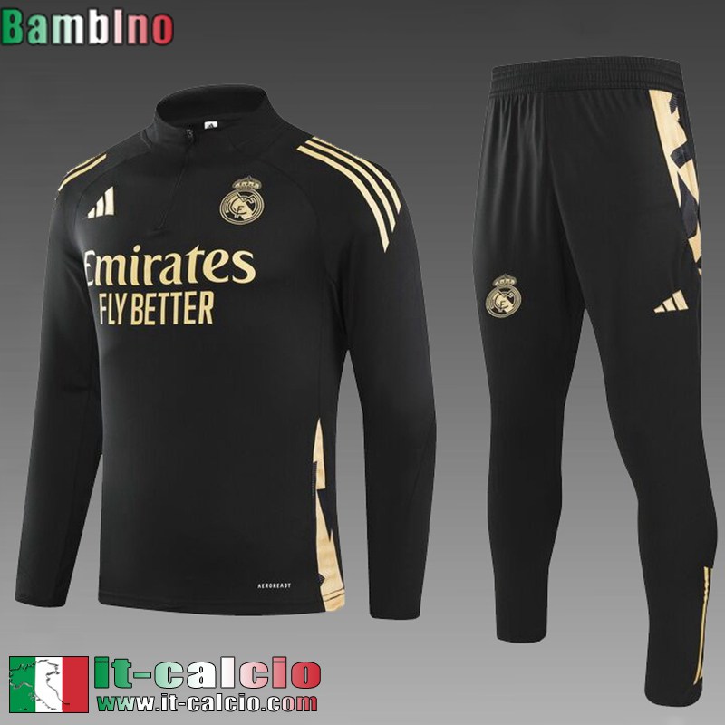 KIT: Tute Calcio Real Madrid Bambini 24 25 C321