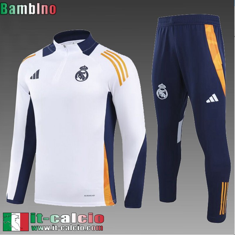 KIT: Tute Calcio Real Madrid Bambini 24 25 C324