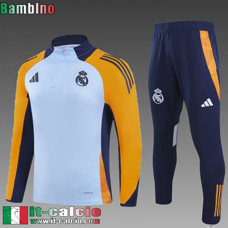 KIT: Tute Calcio Real Madrid Bambini 24 25 C325