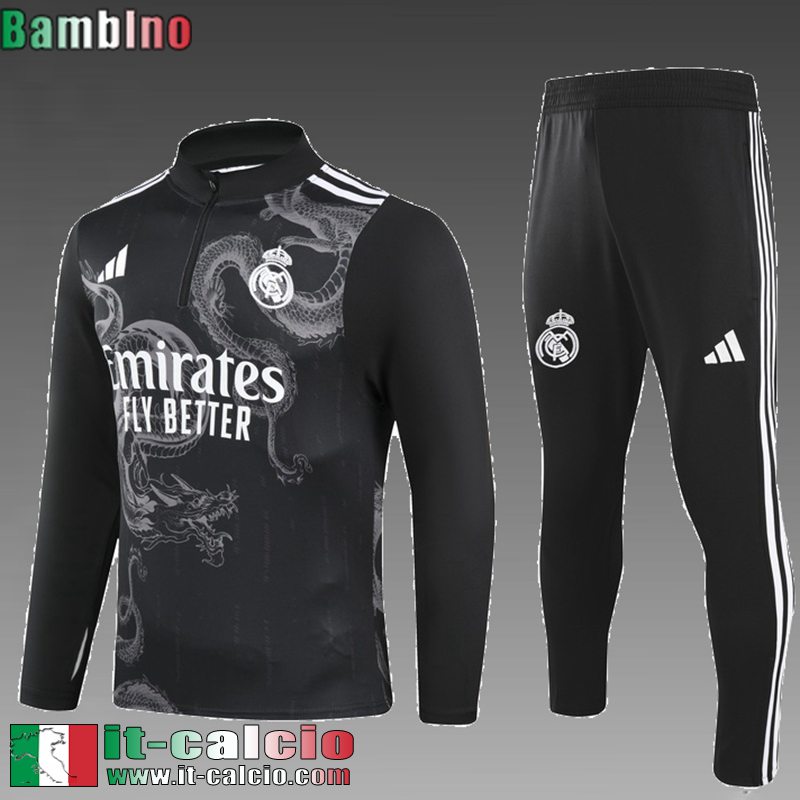 KIT: Tute Calcio Real Madrid Bambini 24 25 C326