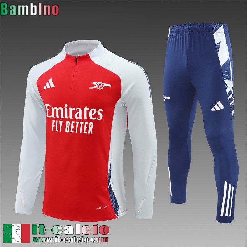 KIT: Tute Calcio Arsenal Bambini 24 25 C296