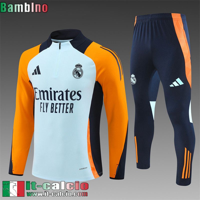 KIT: Tute Calcio Real Madrid Bambini 24 25 C301