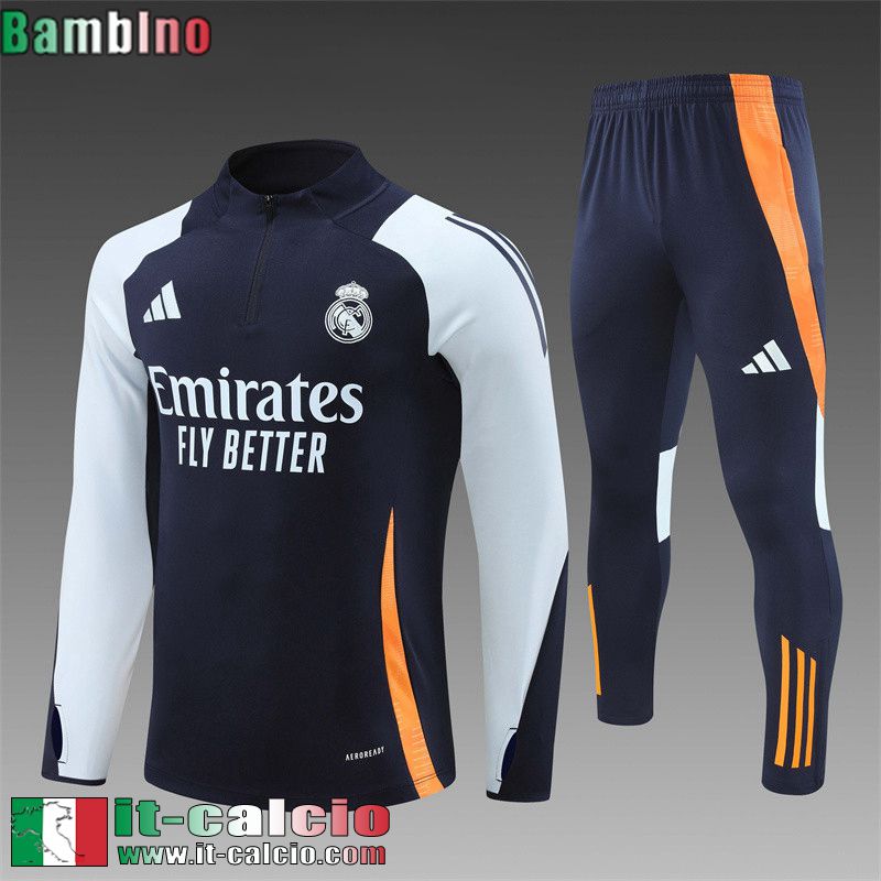 KIT: Tute Calcio Real Madrid Bambini 24 25 C312