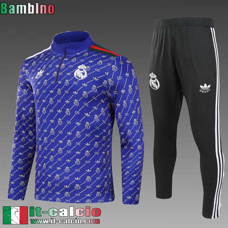 KIT: Tute Calcio Real Madrid Bambini 24 25 C318