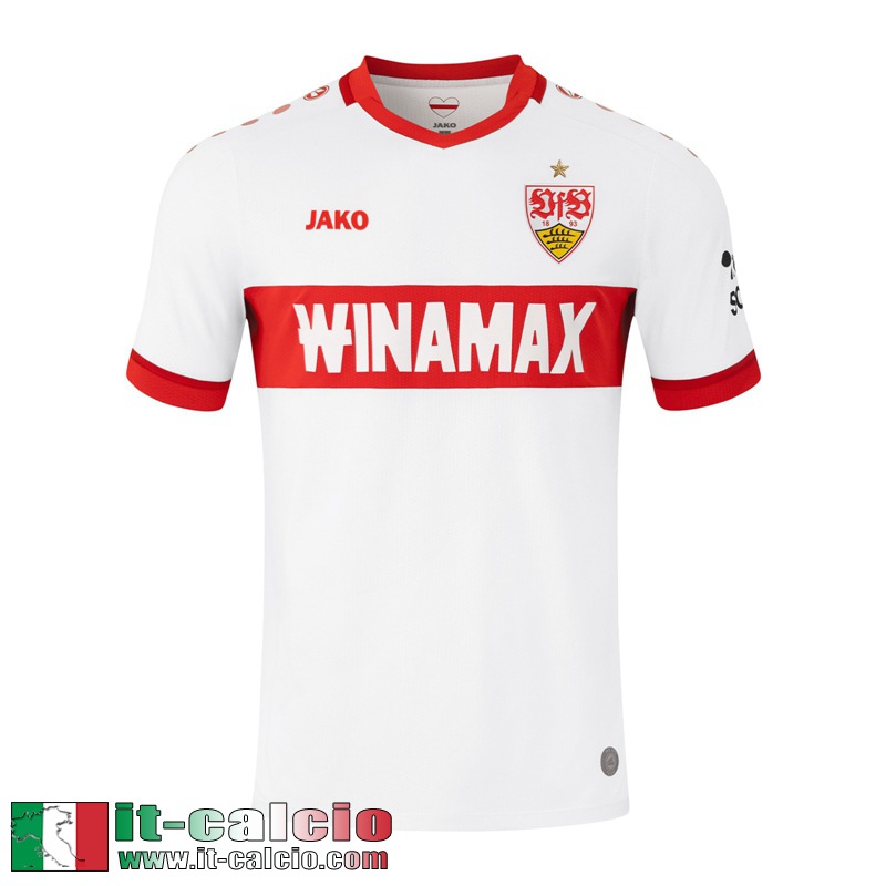 Maglia Calcio Stuttgart Prima Uomo 24 25