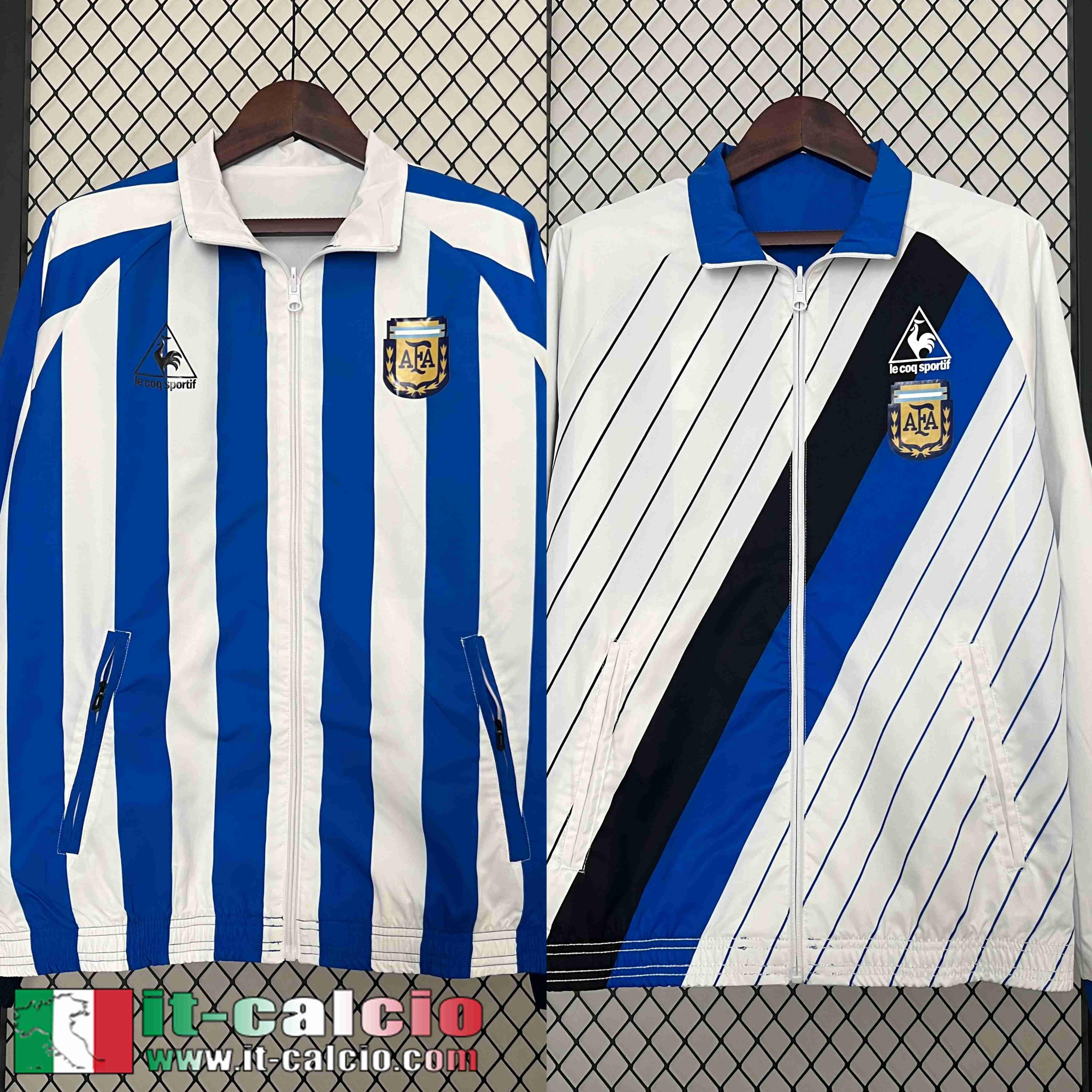 Giacca A Vento Reversible Argentina Uomo 24 25 D244