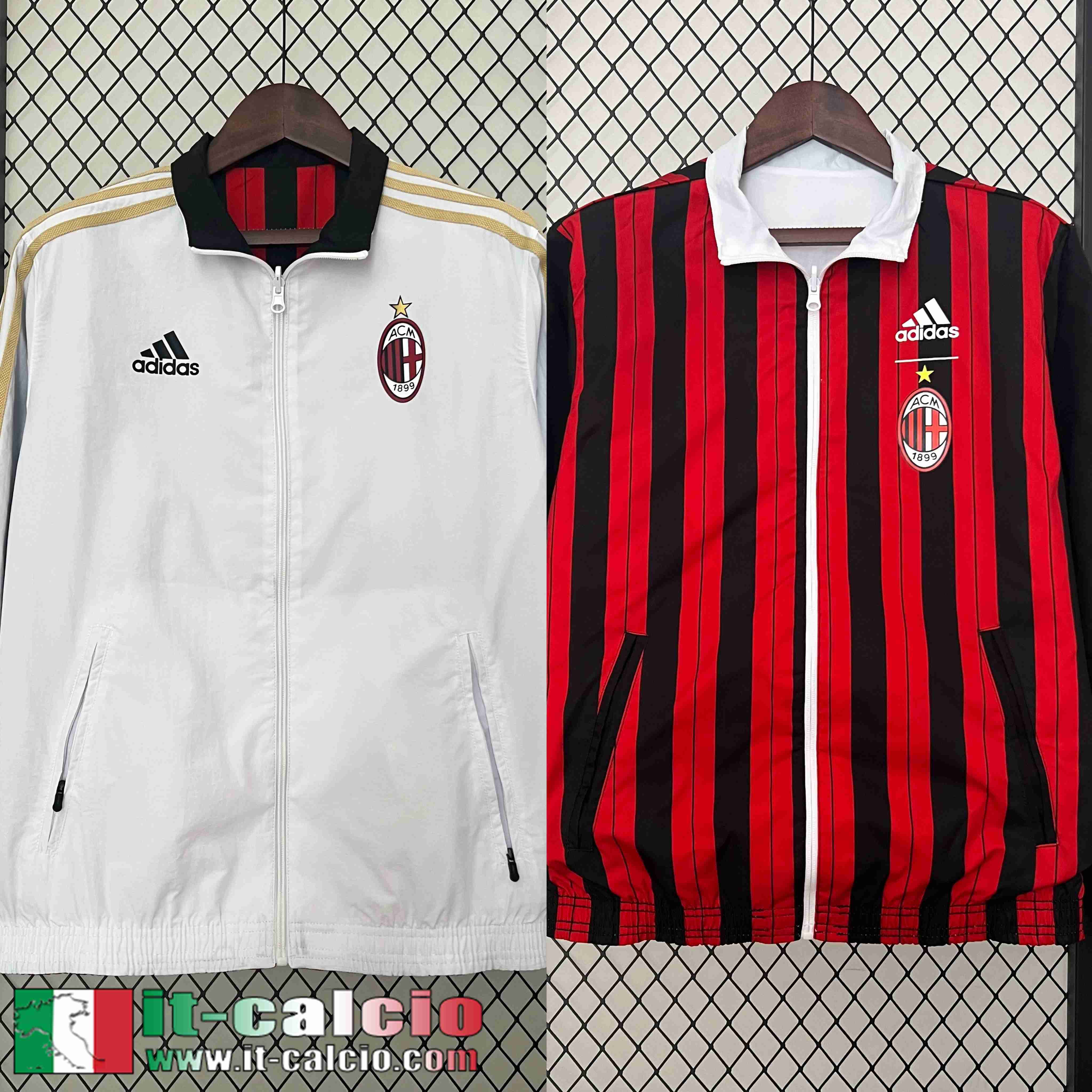 Giacca A Vento Reversible AC Milan Uomo 24 25 D245