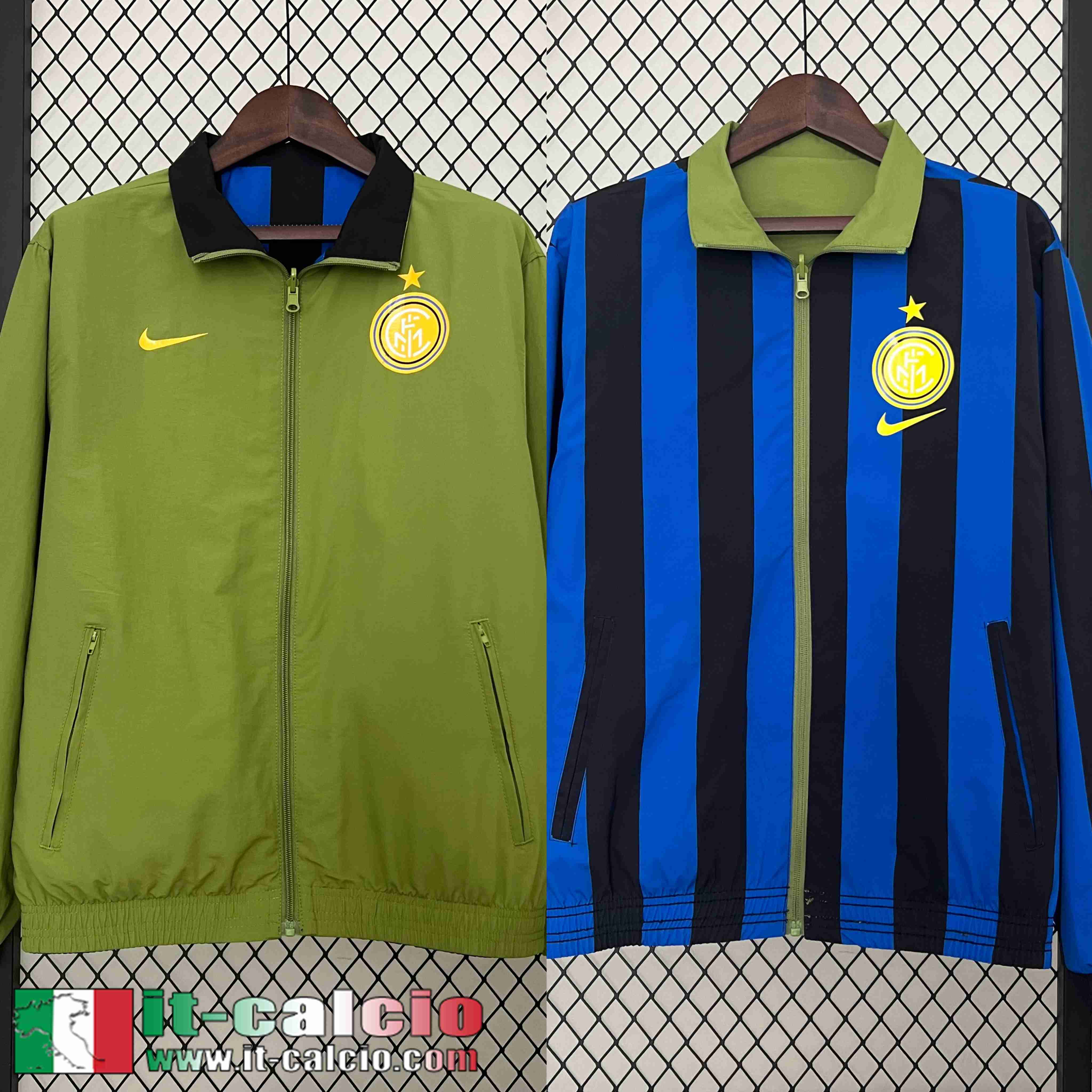 Giacca A Vento Reversible Inter Milan Uomo 24 25 D248