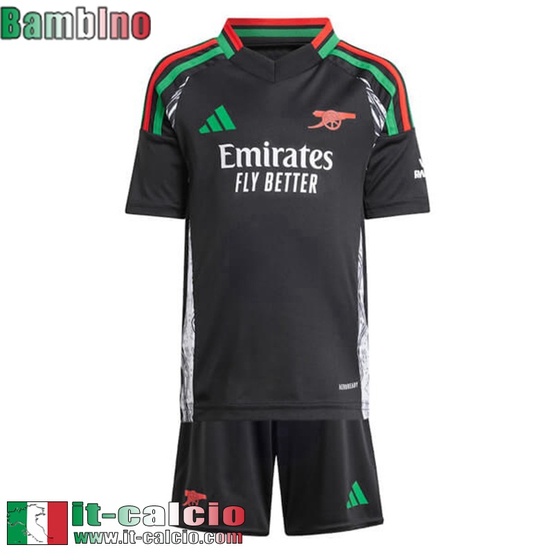 Maglia Calcio Arsenal Seconda Bambini 2024 2025