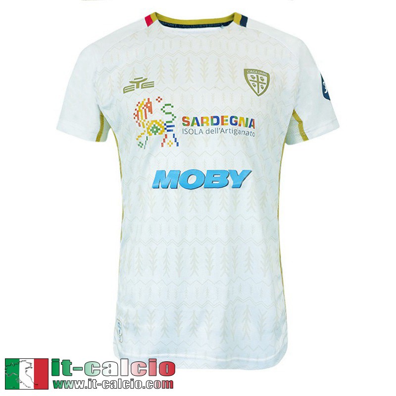 Maglia Calcio Cagliari Calcio Seconda Uomo 2024 2025