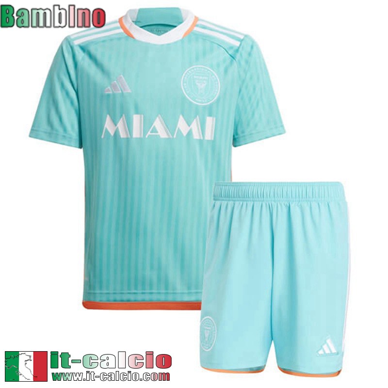 Maglia Calcio Inter Miami Terza Bambini 2024 2025