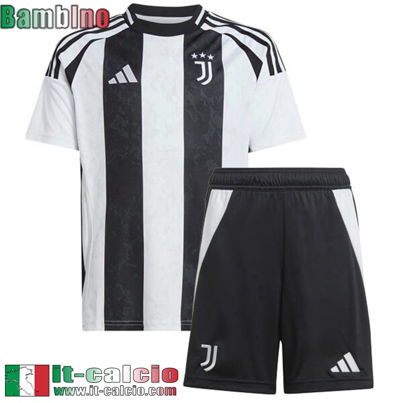 Maglia Calcio Juventus Prima Bambini 2024 2025