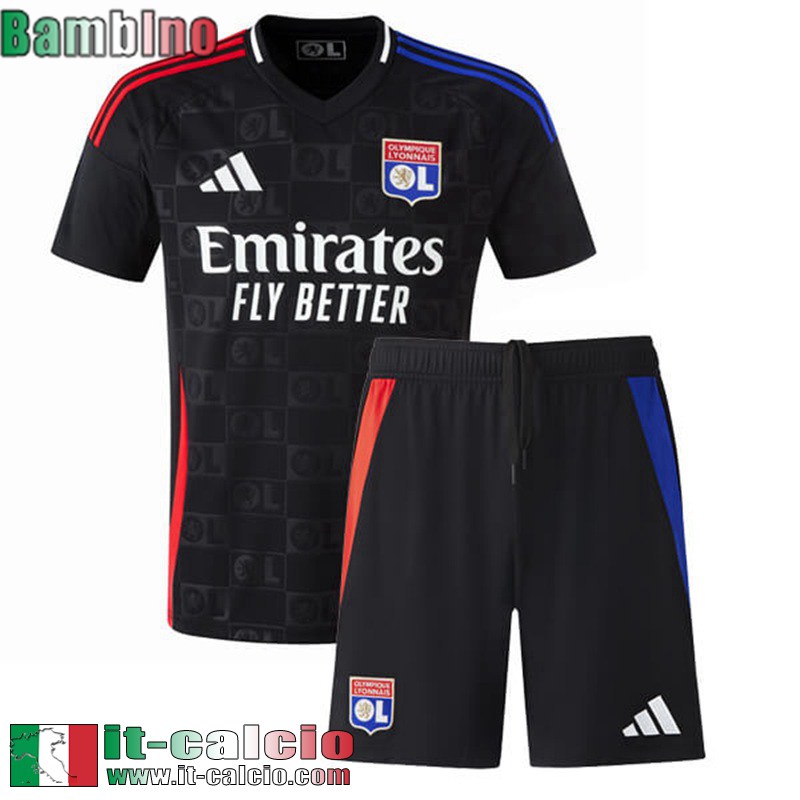 Maglia Calcio Lione Seconda Bambini 2024 2025