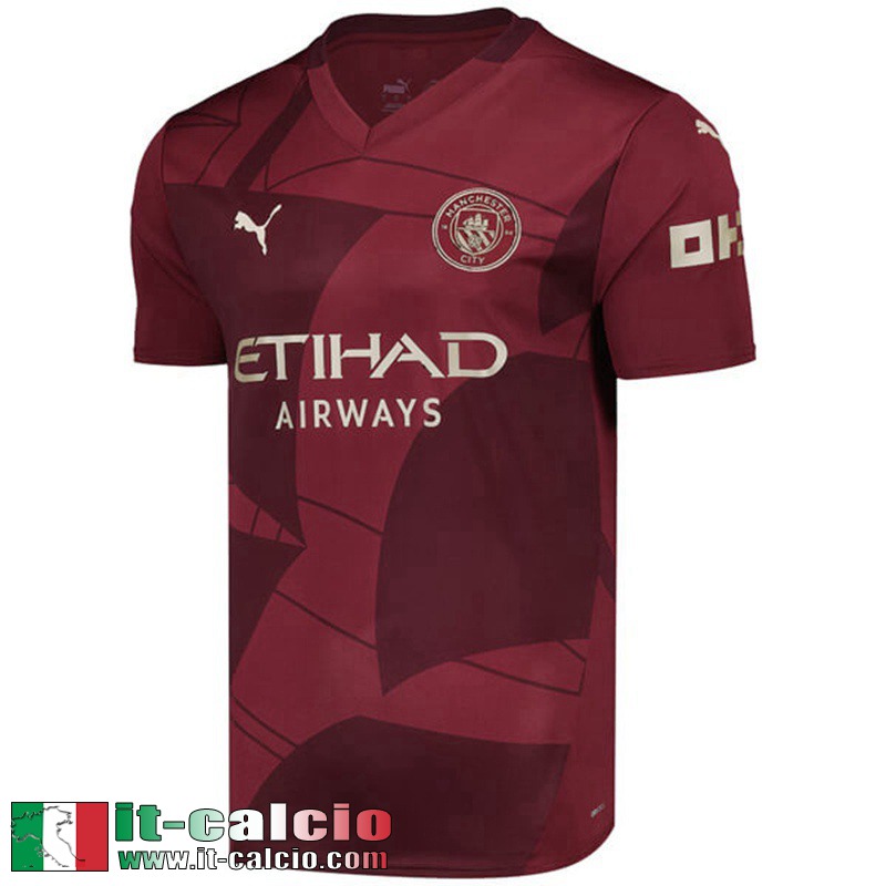 Maglia Calcio Manchester City Terza Uomo 2024 2025