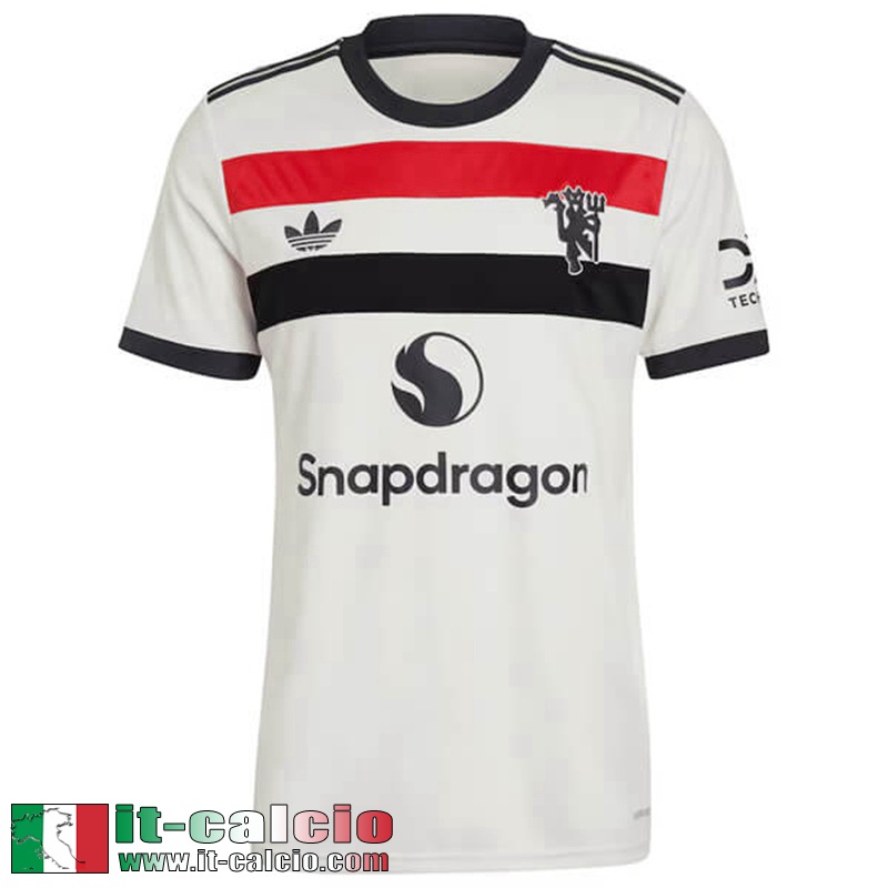 Maglia Calcio Manchester United Terza Uomo 2024 2025