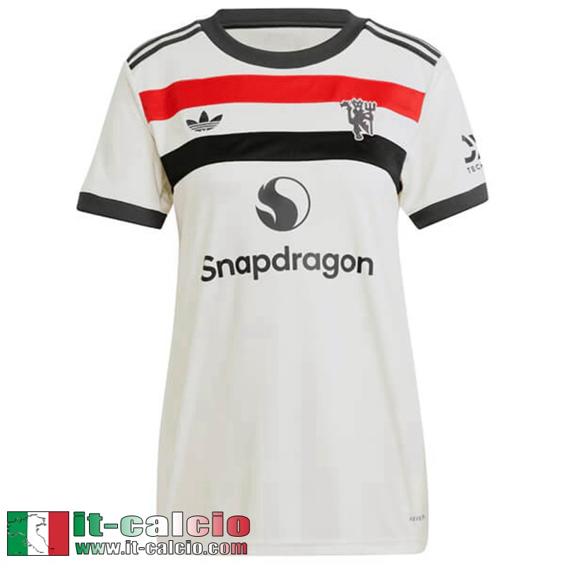 Maglia Calcio Manchester United Terza Donna 2024 2025