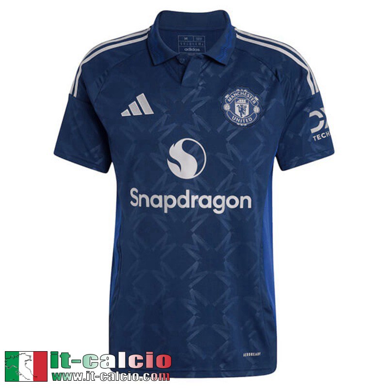 Maglia Calcio Manchester United Seconda Uomo 2024 2025