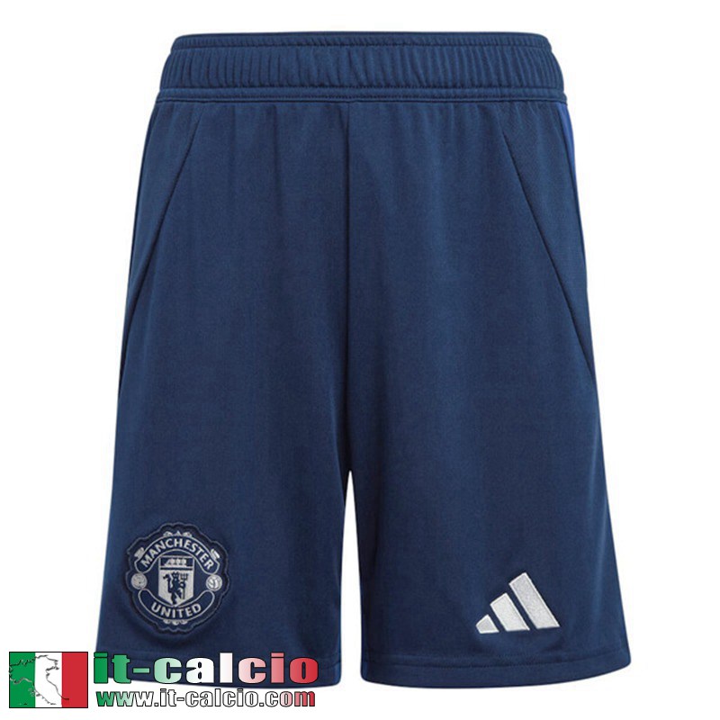 Pantaloncini Calcio Manchester United Seconda Uomo 2024 2025 P485