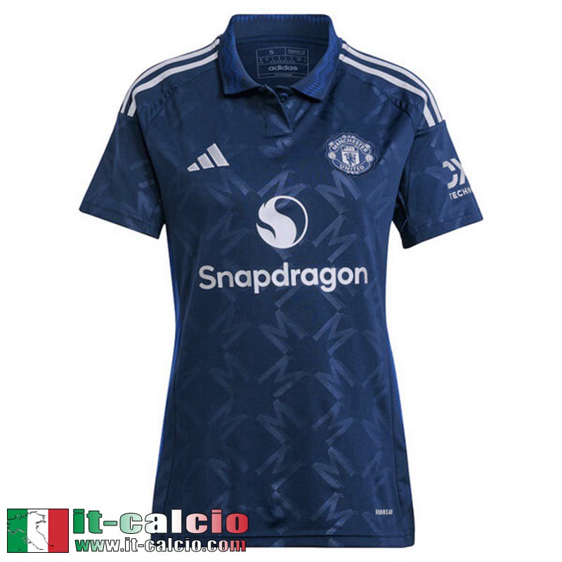 Maglia Calcio Manchester United Seconda Donna 2024 2025