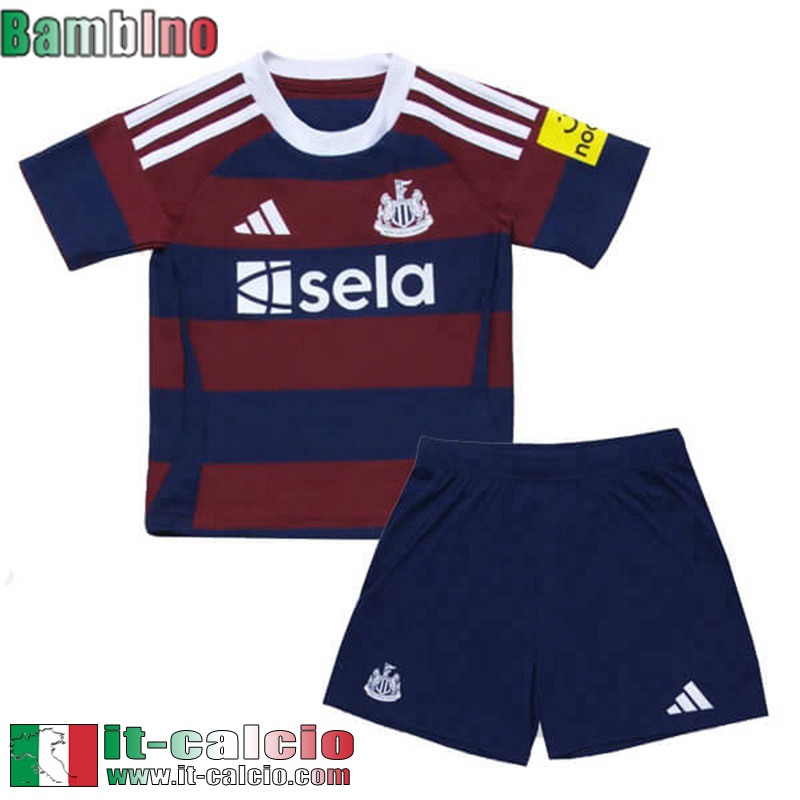 Maglia Calcio Newcastle United Seconda Bambini 2024 2025