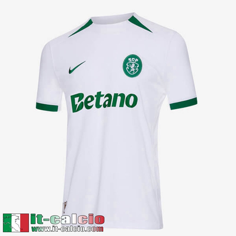 Maglia Calcio Sporting Lisbon Seconda Uomo 2024 2025