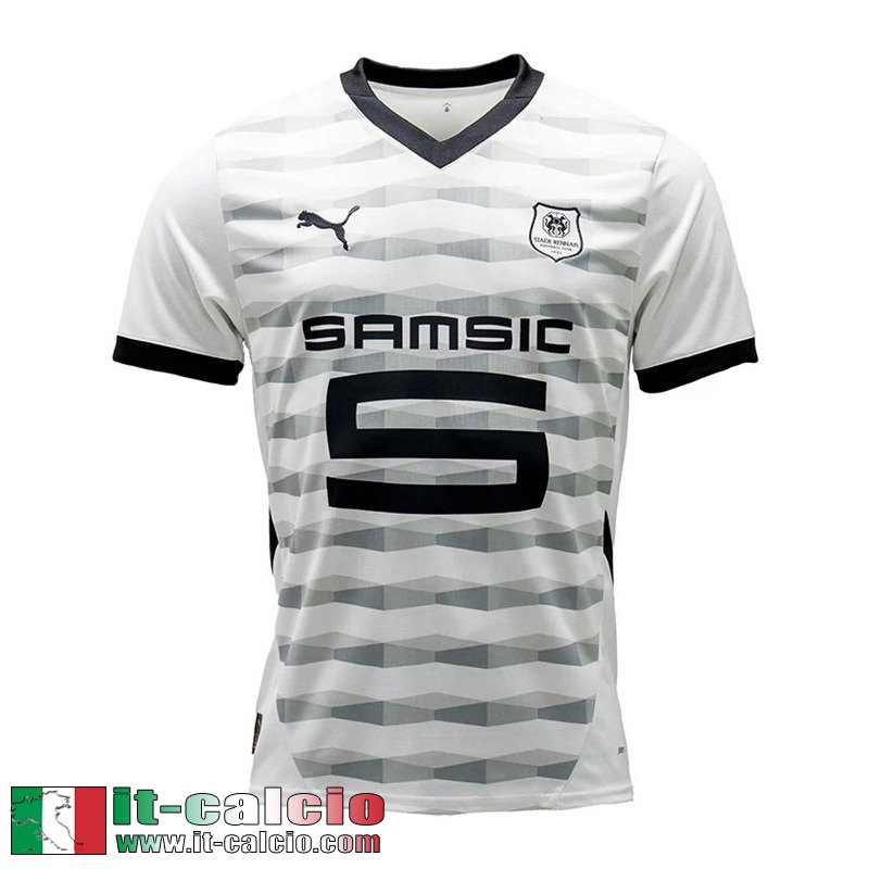 Maglia Calcio Stade Rennais Seconda Uomo 2024 2025