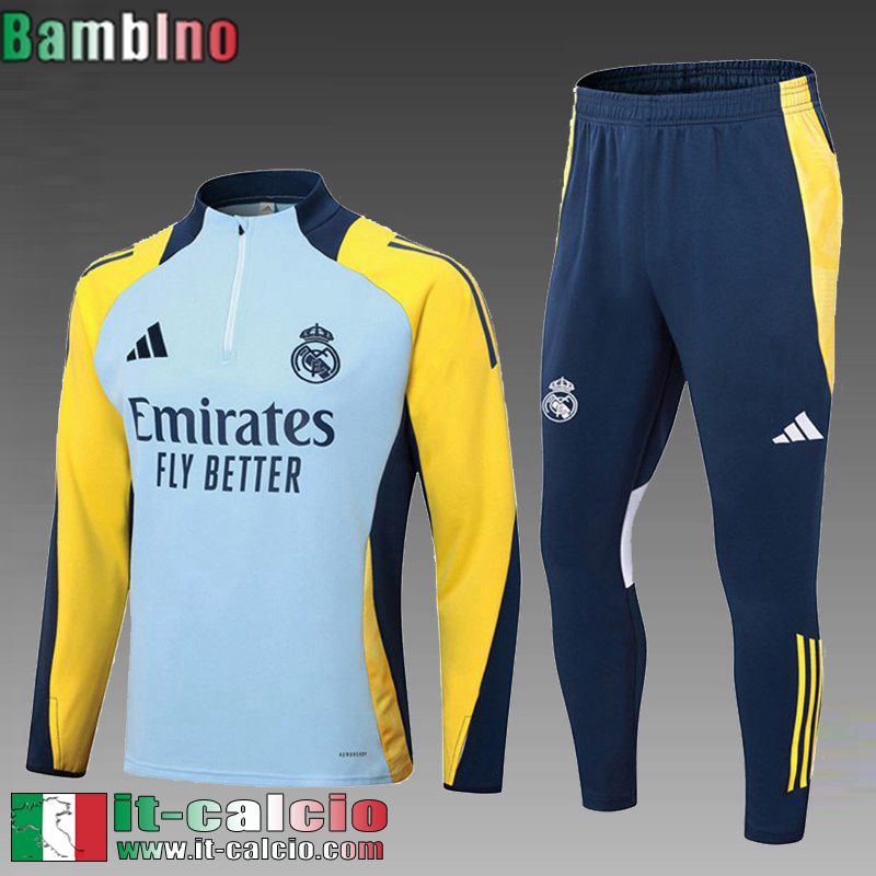 KIT: Tute Calcio Real Madrid Bambini 2024 2025 C332