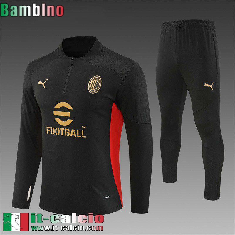 KIT: Tute Calcio AC Milan Bambini 2024 2025 C339