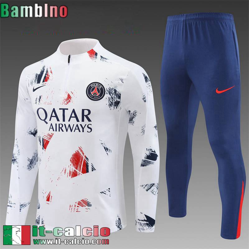 KIT: Tute Calcio PSG Bambini 2024 2025 C346