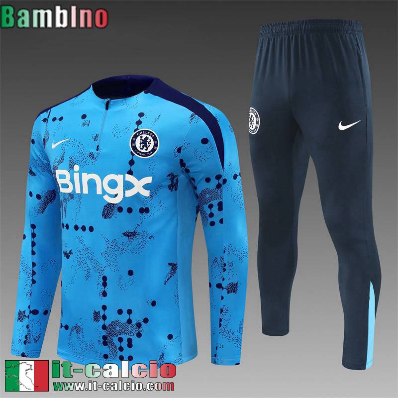 KIT: Tute Calcio Chelsea Bambini 2024 2025 C348