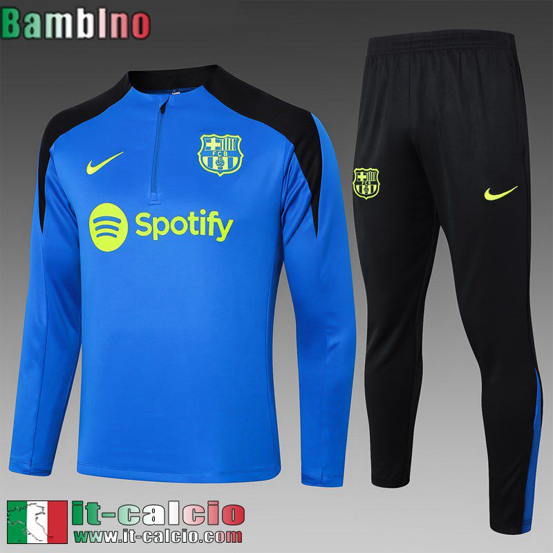 KIT: Tute Calcio Barcellona Bambini 2024 2025 C352