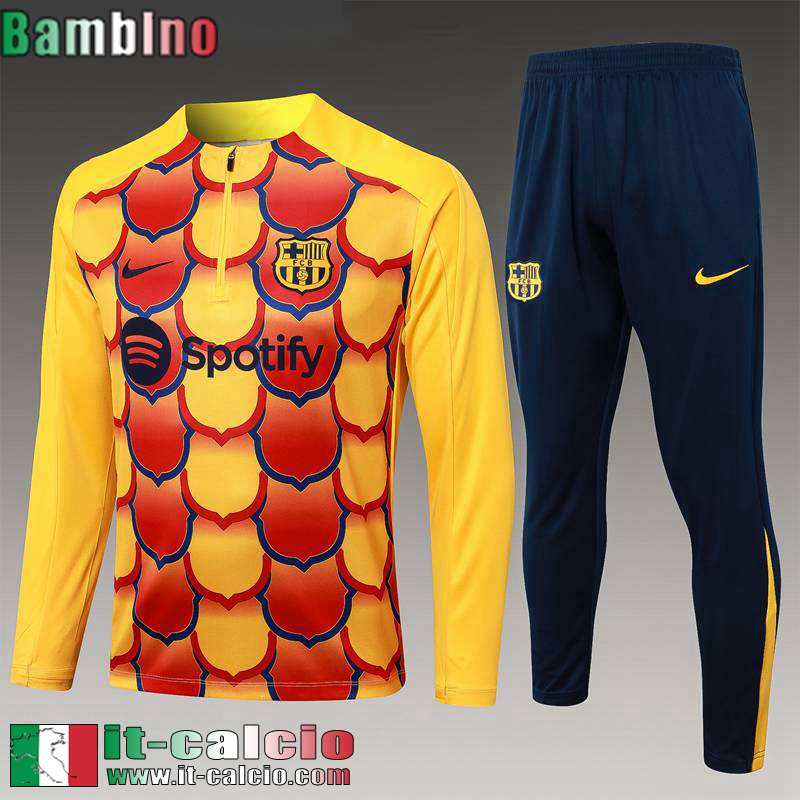 KIT: Tute Calcio Barcellona Bambini 2024 2025 C356