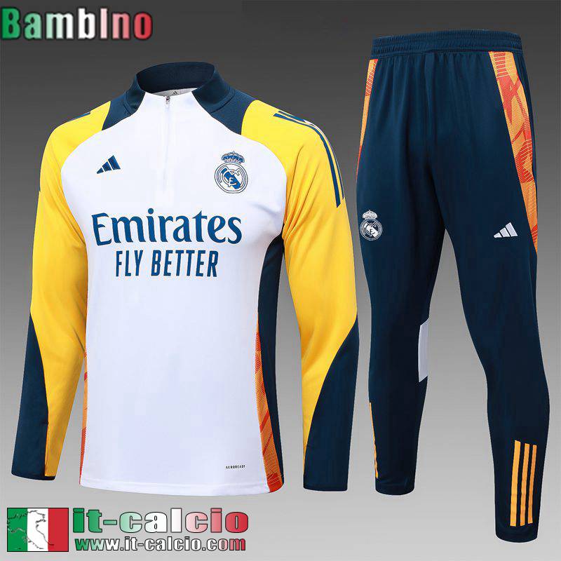 KIT: Tute Calcio Real Madrid Bambini 2024 2025 C360