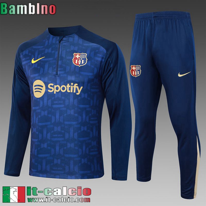 KIT: Tute Calcio Barcellona Bambini 2024 2025 C361