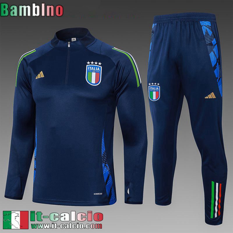 KIT: Tute Calcio Italia Bambini 2024 2025 C362