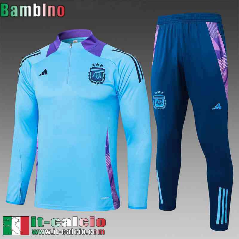 KIT: Tute Calcio Argentina Bambini 2024 2025 C364